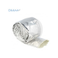 DEEM Shiny surface Aluminum foil Glass fiber insulation sleeving for cable protection